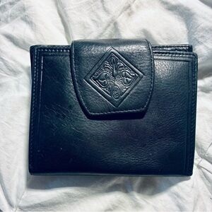 Vintage Black Soft Leather Wallet